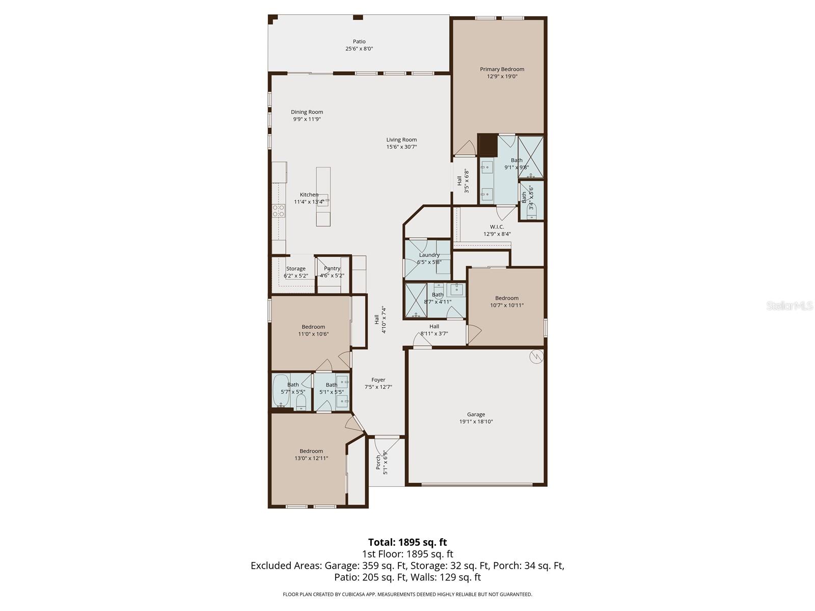 18542 SERENE LAKE LOOP, LUTZ, FL, 33548