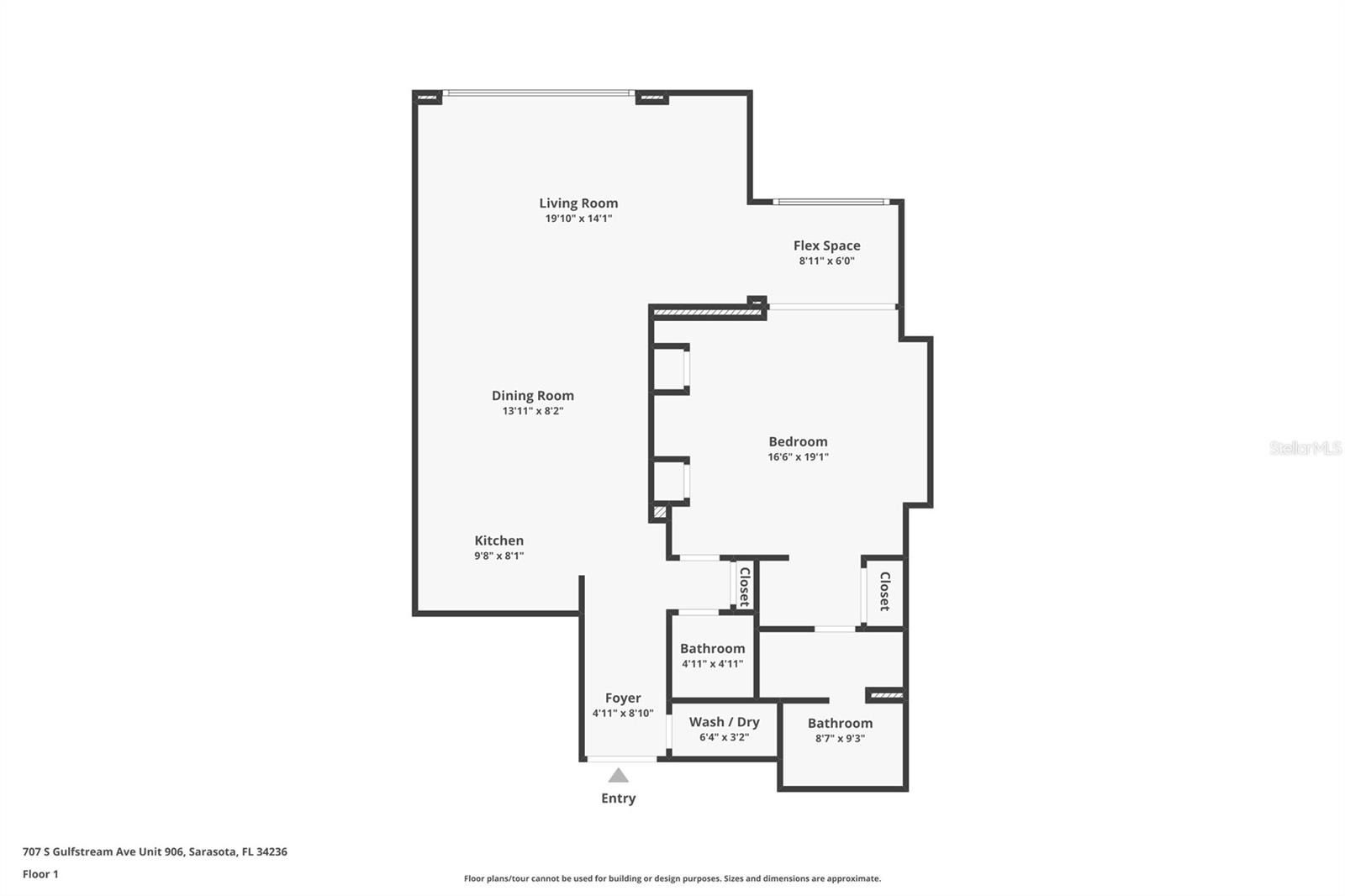 707 S GULFSTREAM AVE #906, SARASOTA, FL, 34236