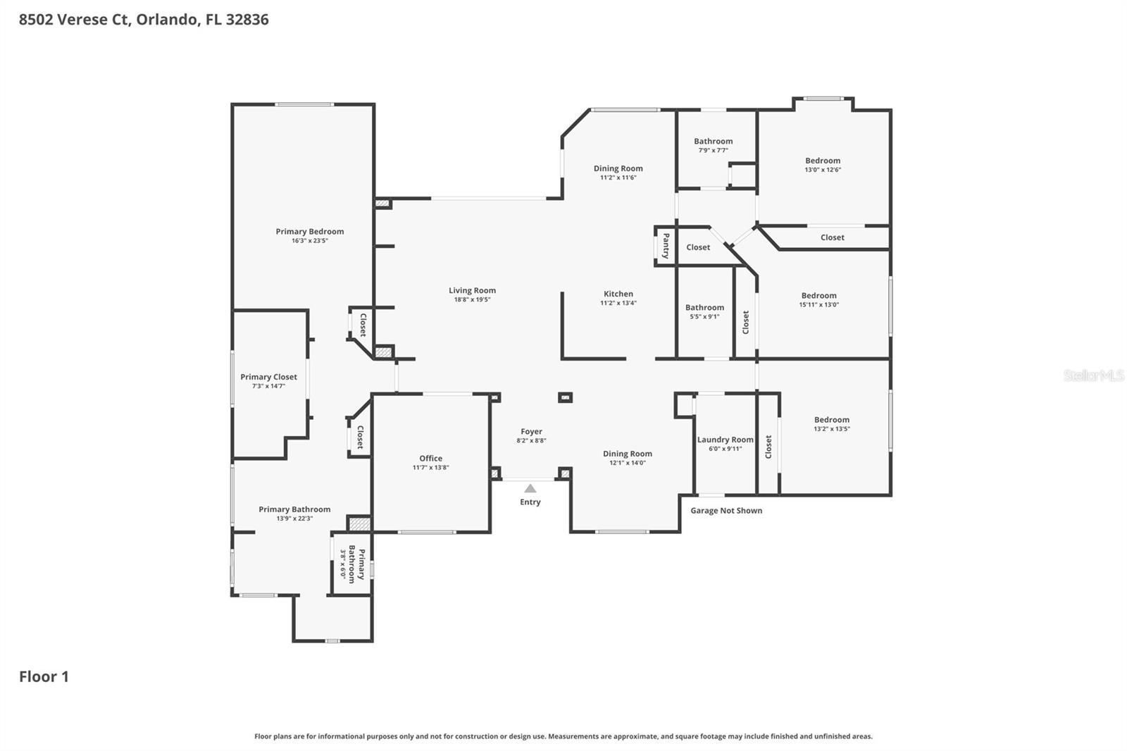 8502 VERESE CT, ORLANDO, FL, 32836