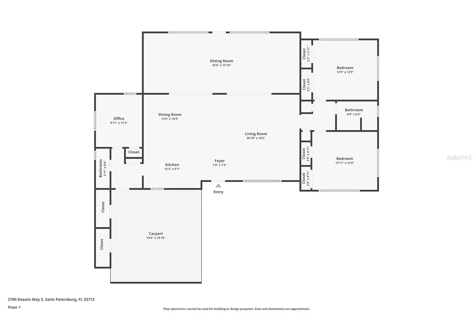 2700 DESOTO WAY S, ST PETERSBURG, FL, 33712