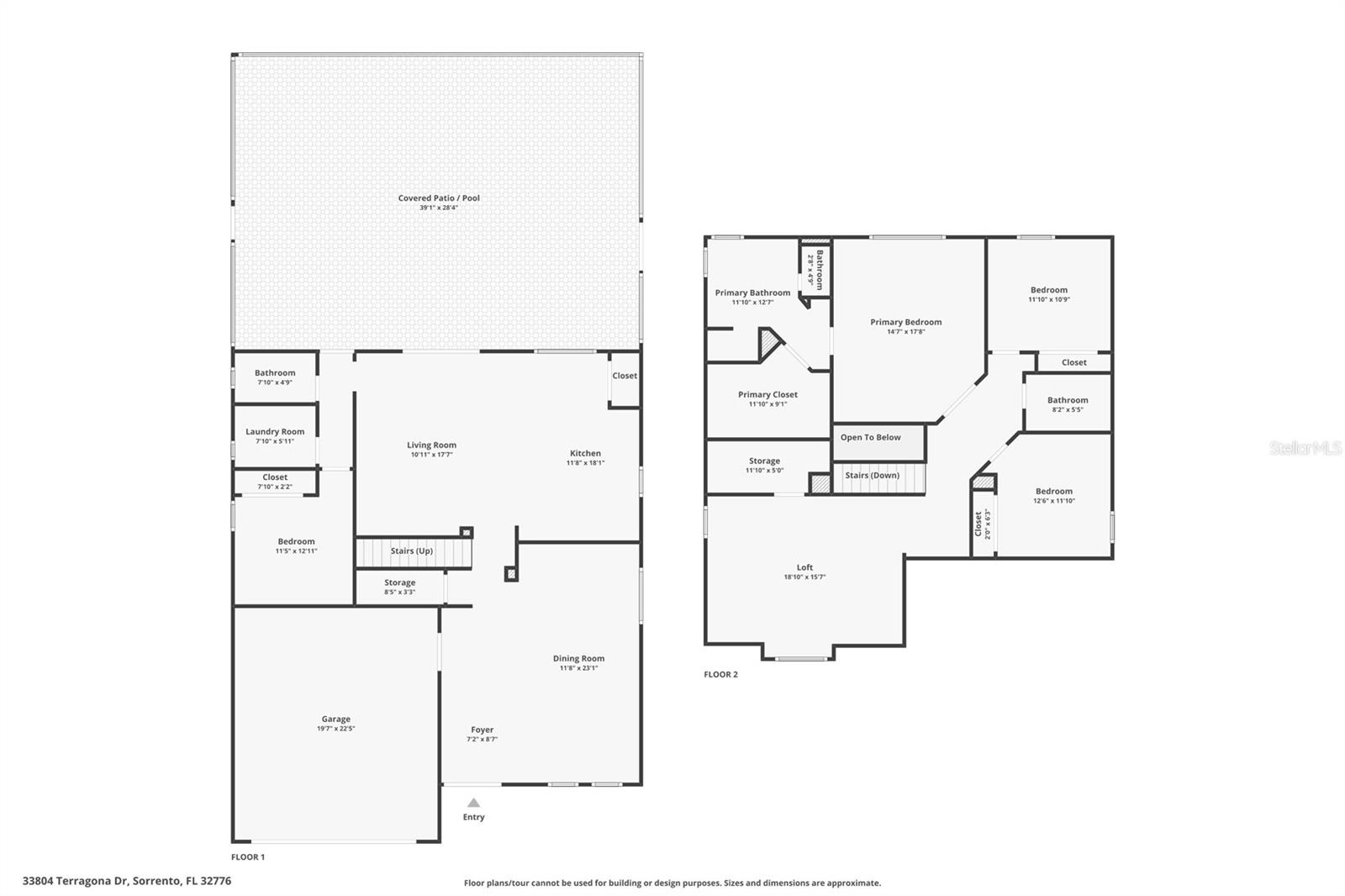 33804 TERRAGONA DR, SORRENTO, FL, 32776