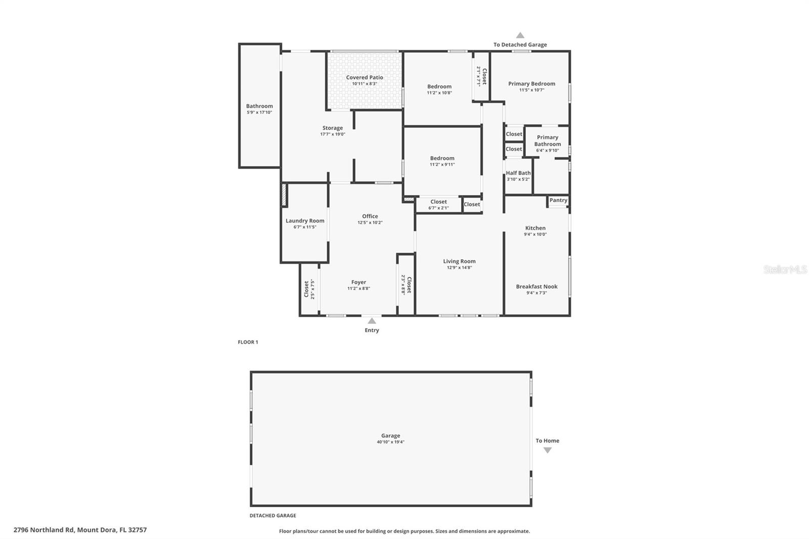 2796 NORTHLAND RD, MOUNT DORA, FL, 32757