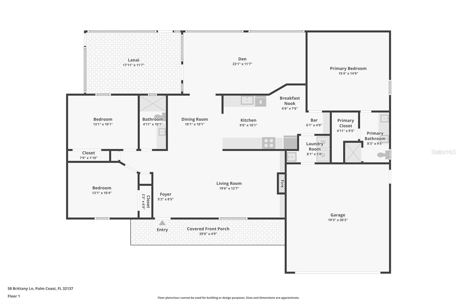 58 BRITTANY LN, PALM COAST, FL, 32137