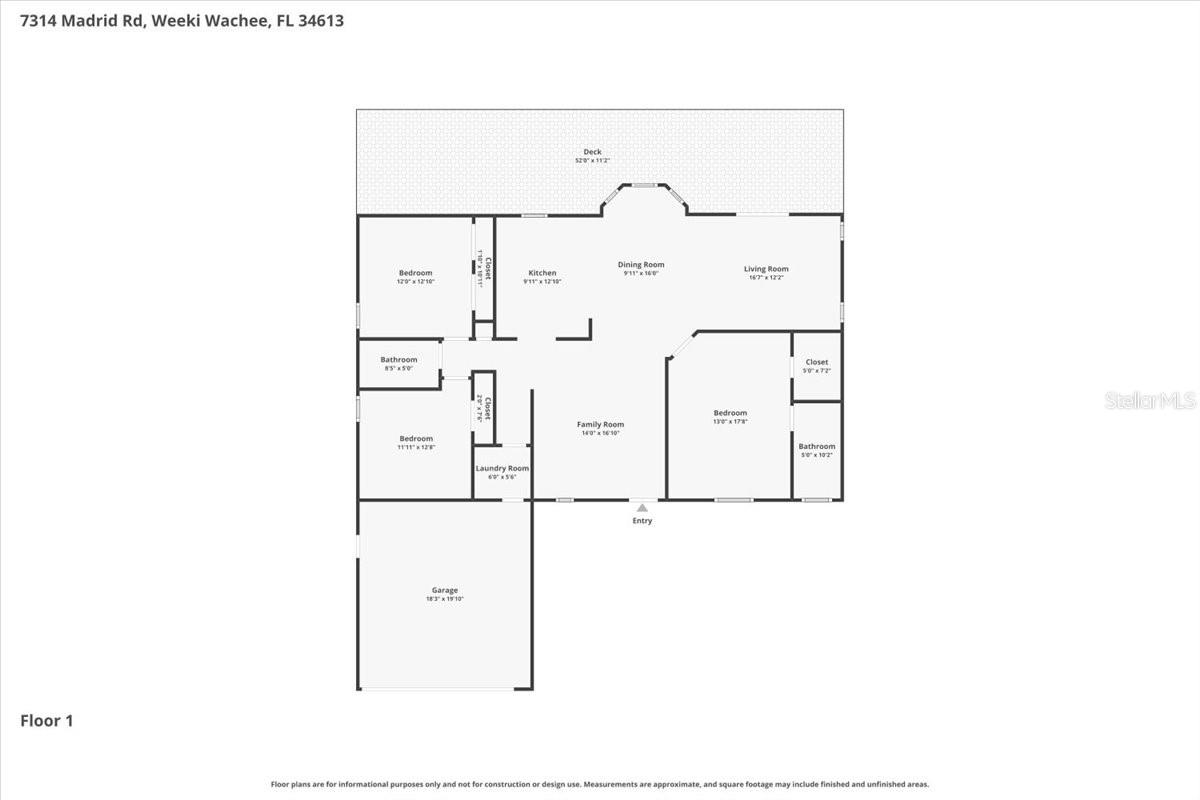 7314 MADRID RD, WEEKI WACHEE, FL, 34613