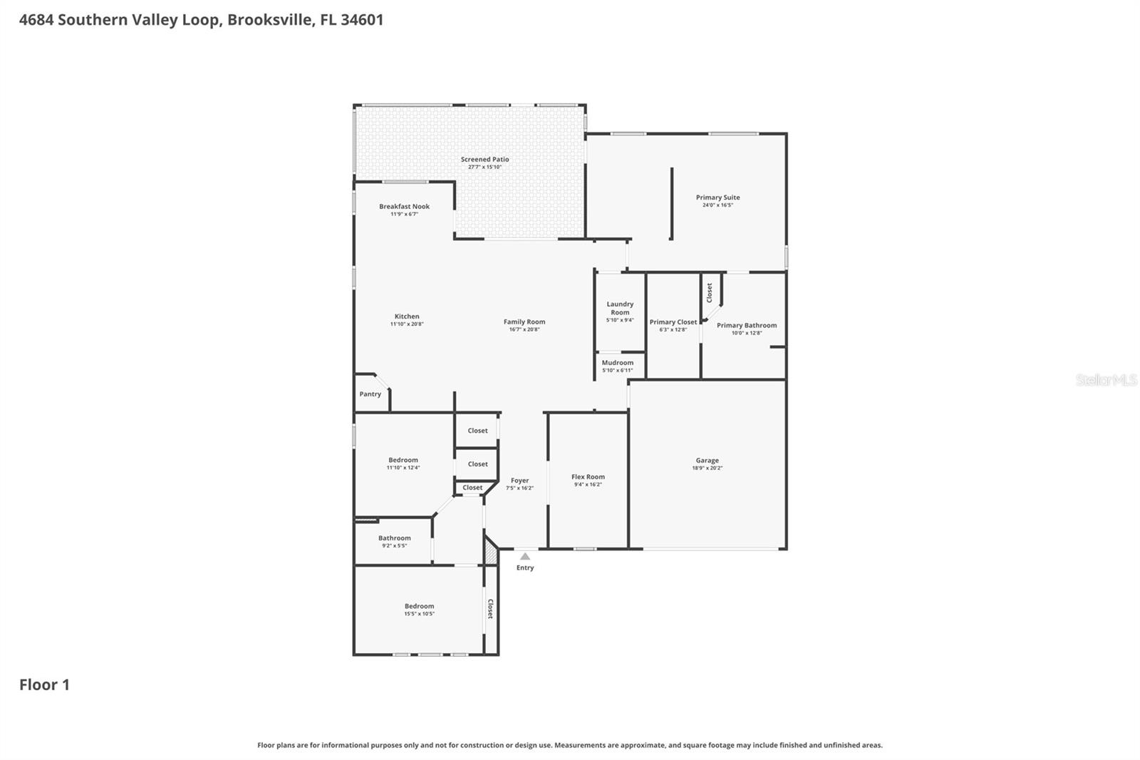 4684 SOUTHERN VALLEY LOOP, BROOKSVILLE, FL, 34601
