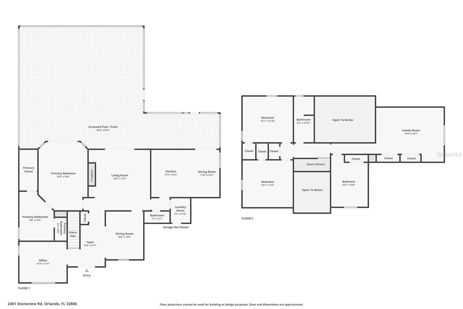 2401 STONEVIEW RD, ORLANDO, FL, 32806