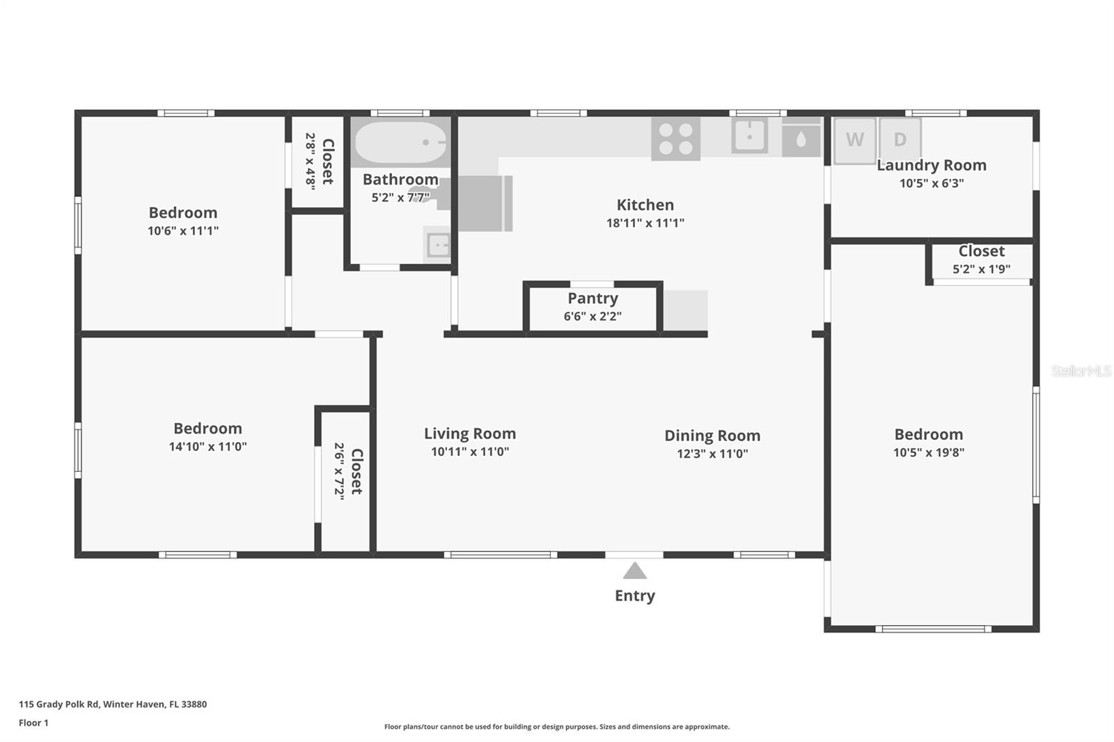115 GRADY POLK RD, WINTER HAVEN, FL, 33880