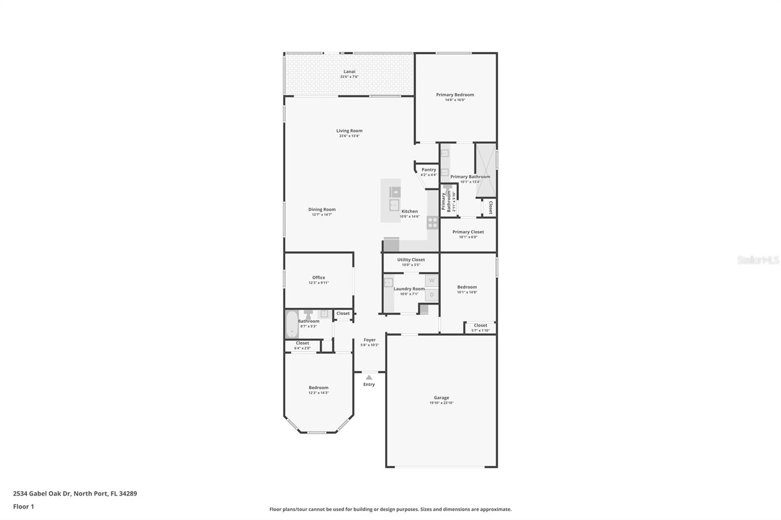 2534 GABEL OAK DR, NORTH PORT, FL, 34289