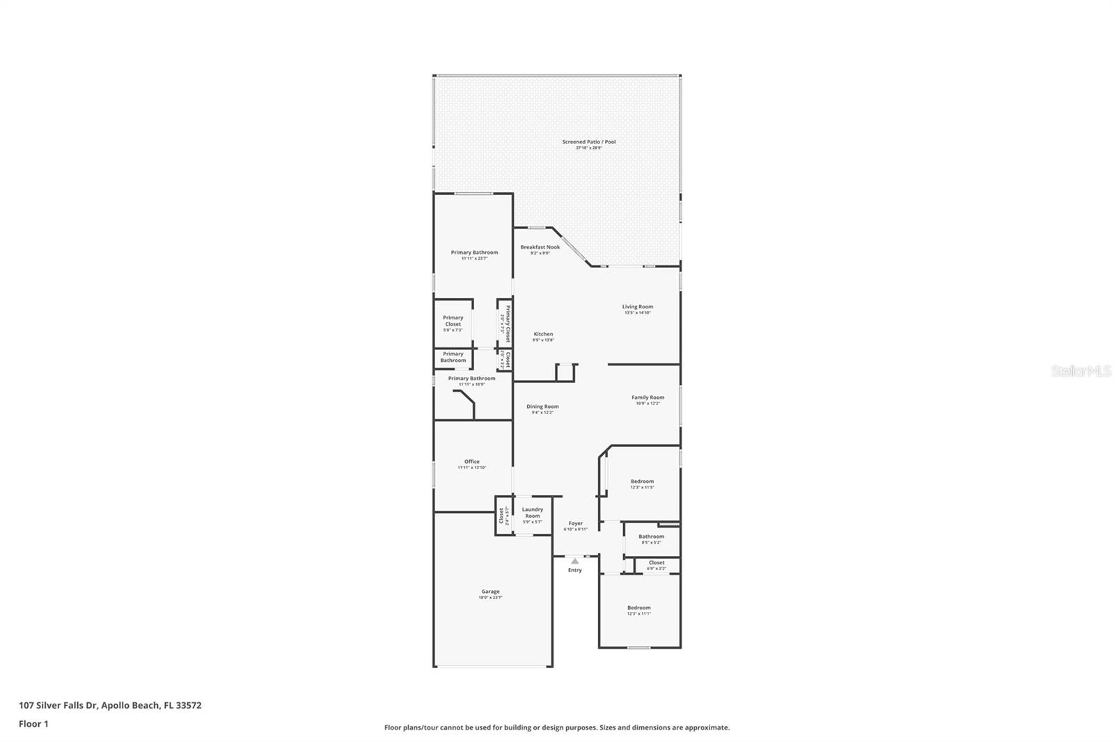107 SILVER FALLS DR DR, APOLLO BEACH, FL, 33572
