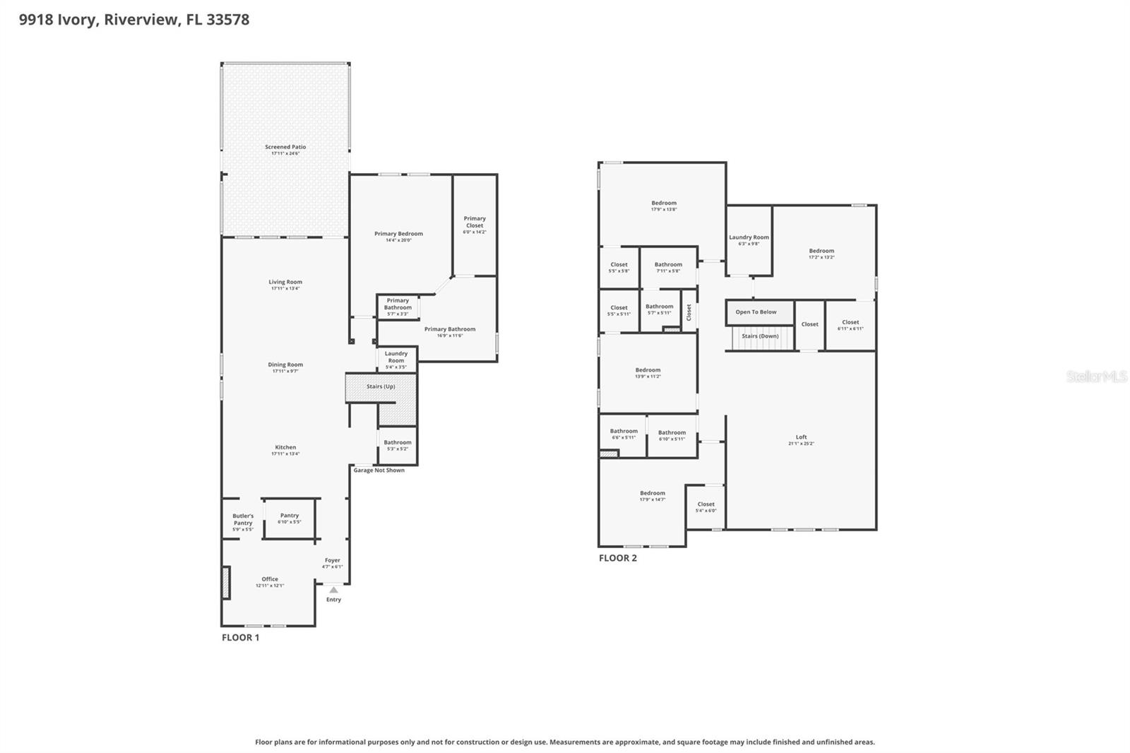 9918 IVORY DR, RUSKIN, FL, 33573