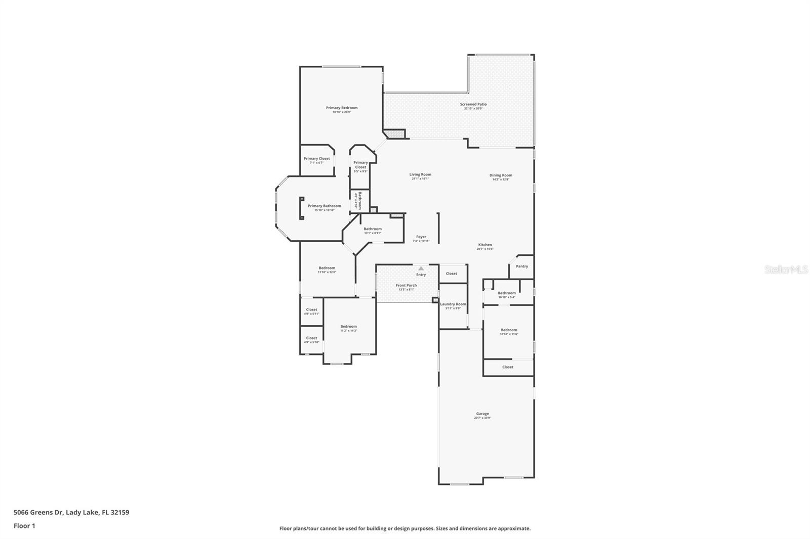 5066 GREENS DR, LADY LAKE, FL, 32159