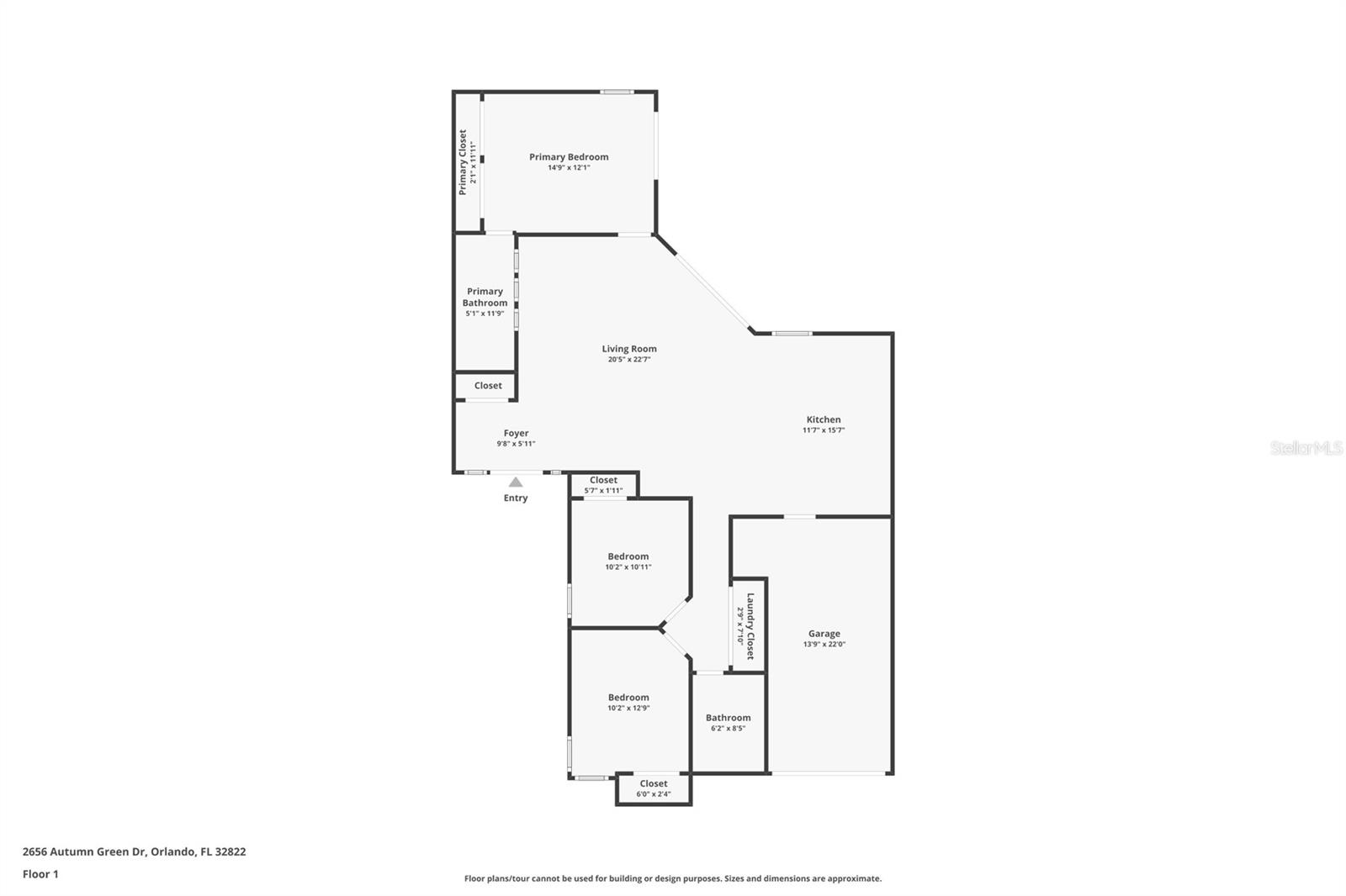 2656 AUTUMN GREEN DR, ORLANDO, FL, 32822