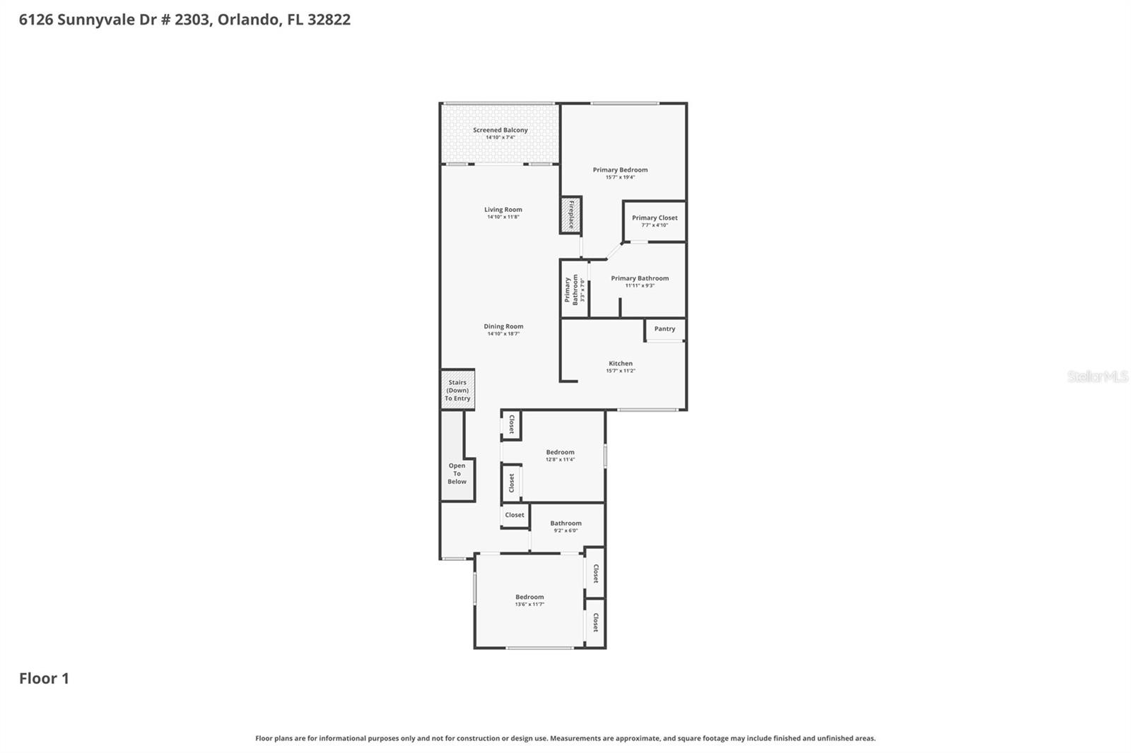 6126 SUNNYVALE DR #2303, ORLANDO, FL, 32822