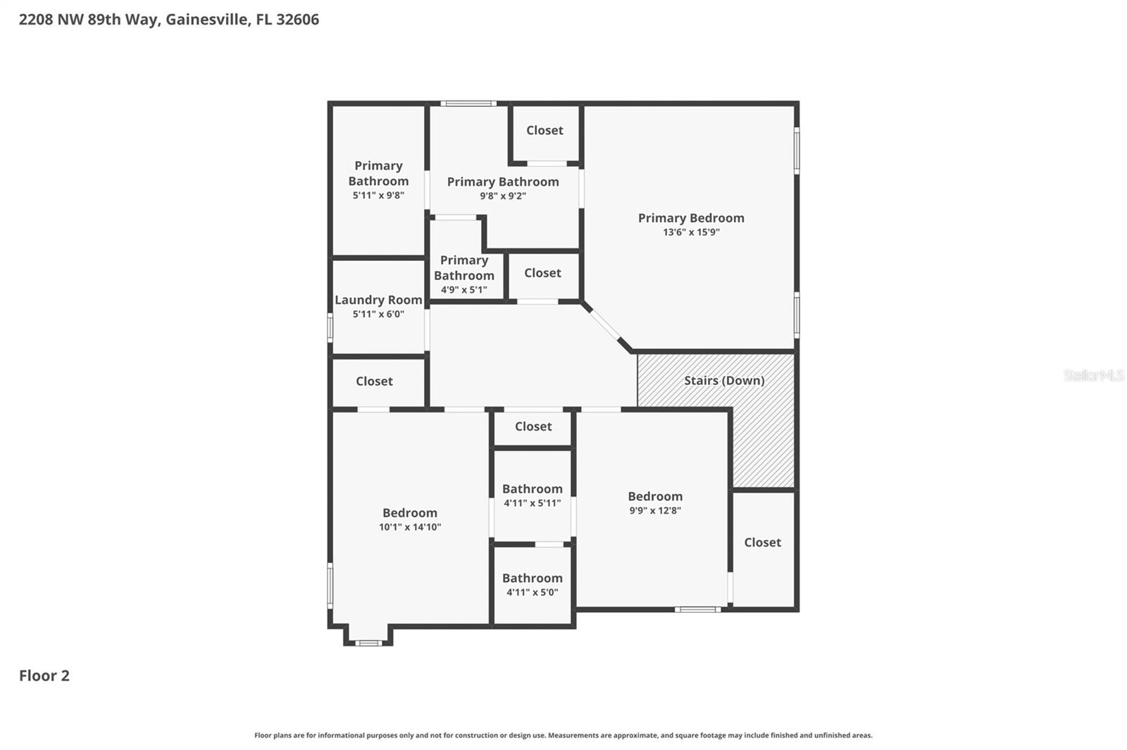2208 NW 89TH WAY, GAINESVILLE, FL, 32606