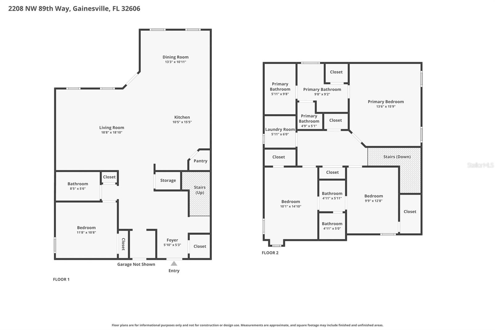 2208 NW 89TH WAY, GAINESVILLE, FL, 32606
