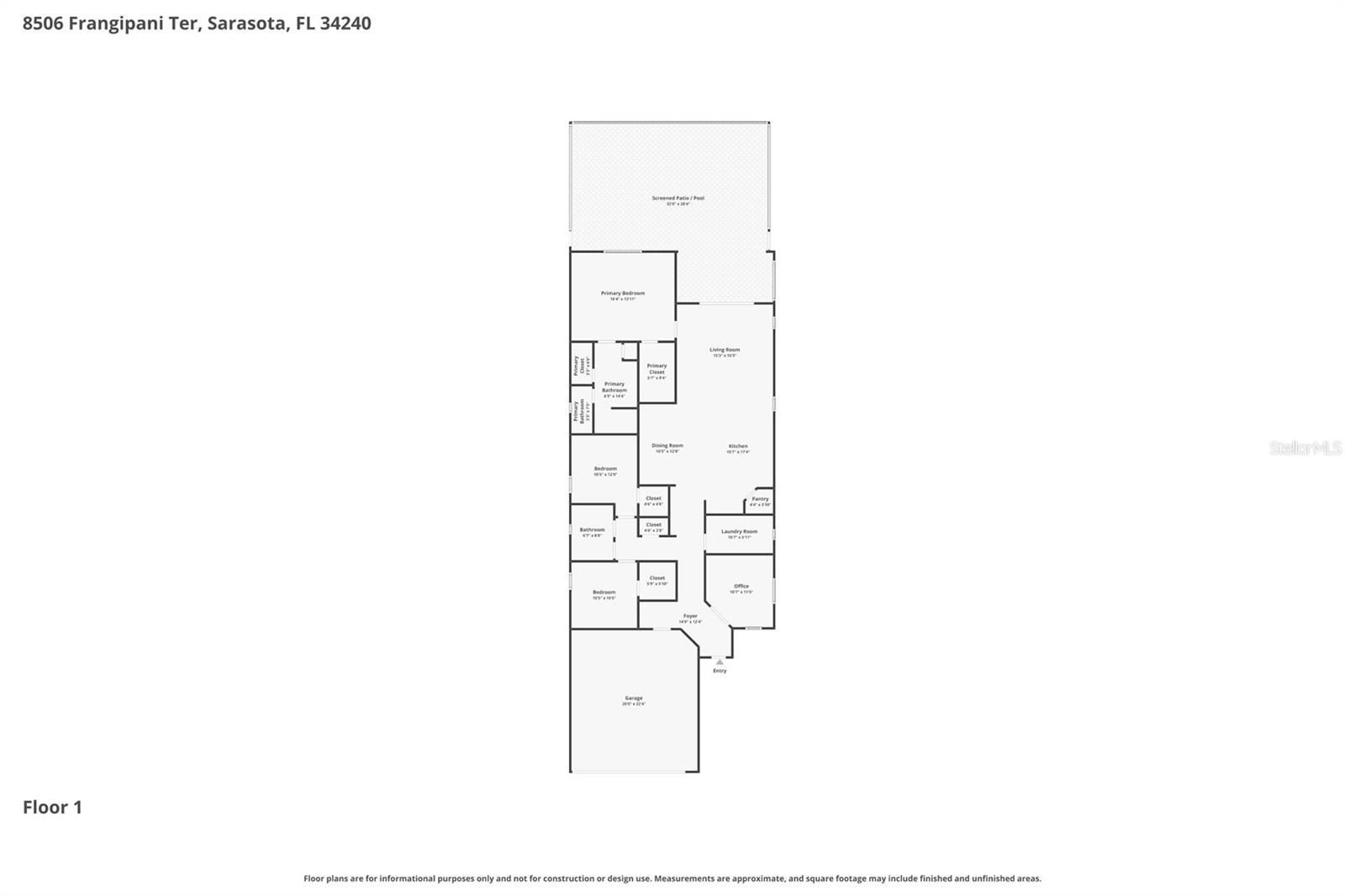 8506 FRANGIPANI TER, SARASOTA, FL, 34240