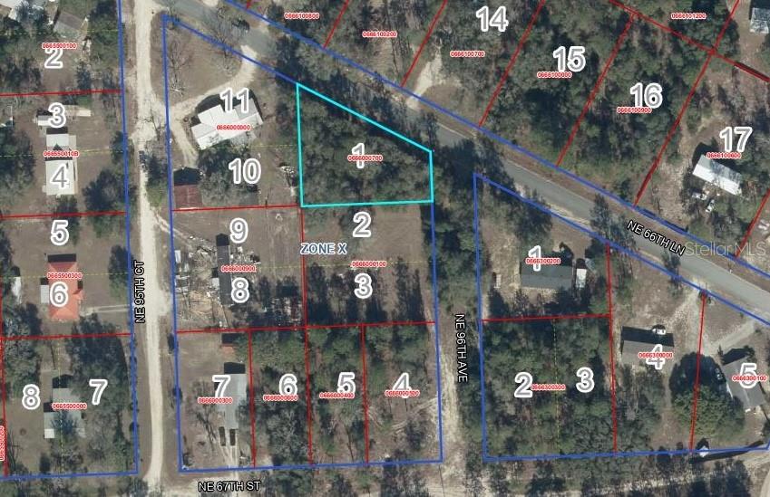 Lot 1 NE 66TH LN, BRONSON, FL, 32621