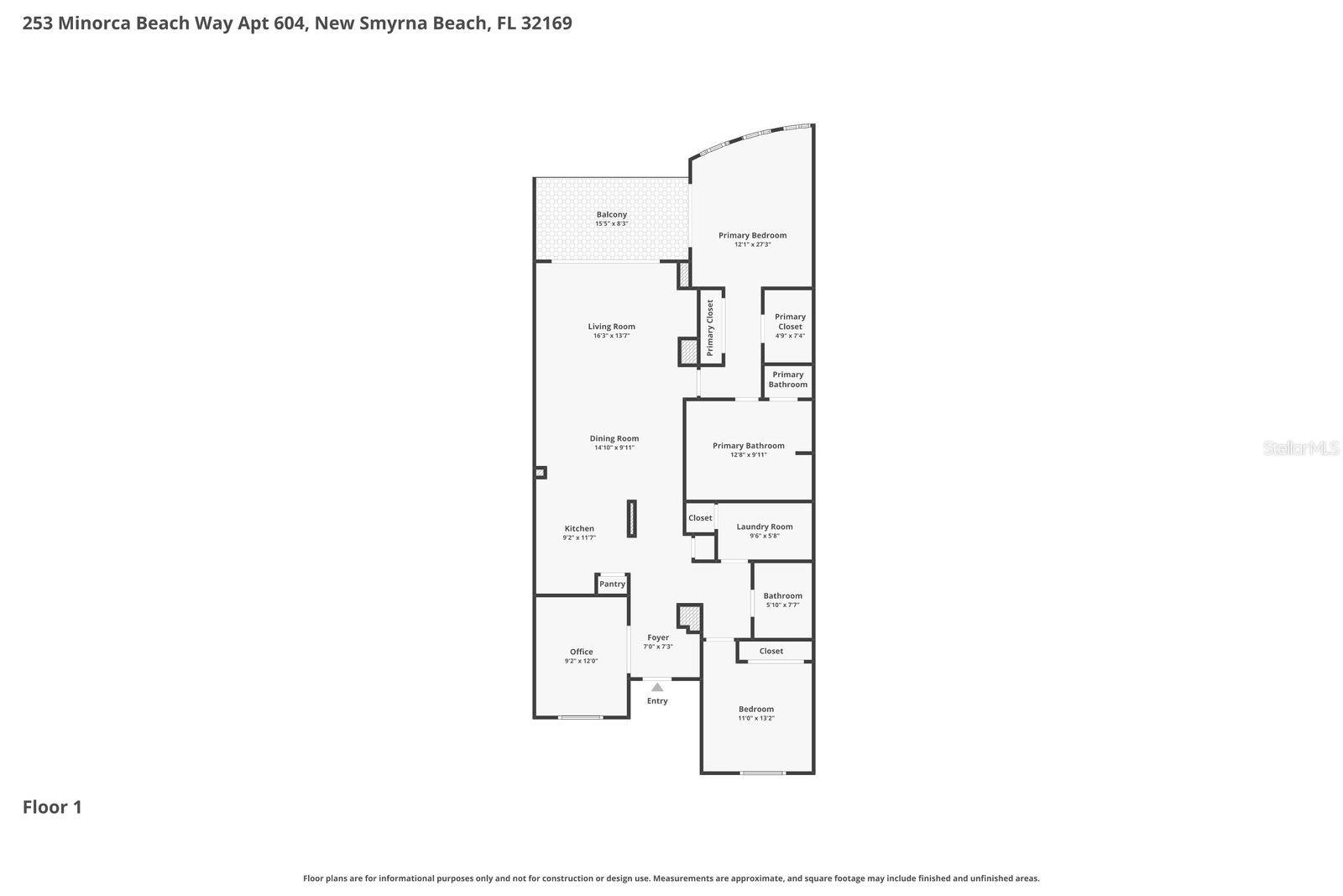 253 MINORCA BEACH WAY #604, NEW SMYRNA BEACH, FL, 32169