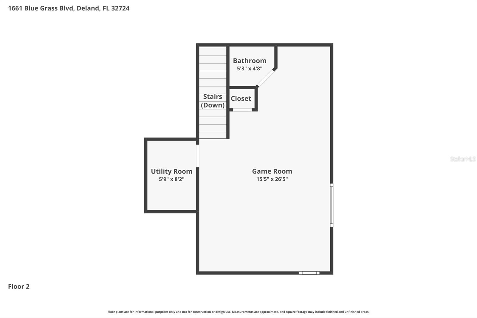 1661 BLUE GRASS BLVD, DELAND, FL, 32724