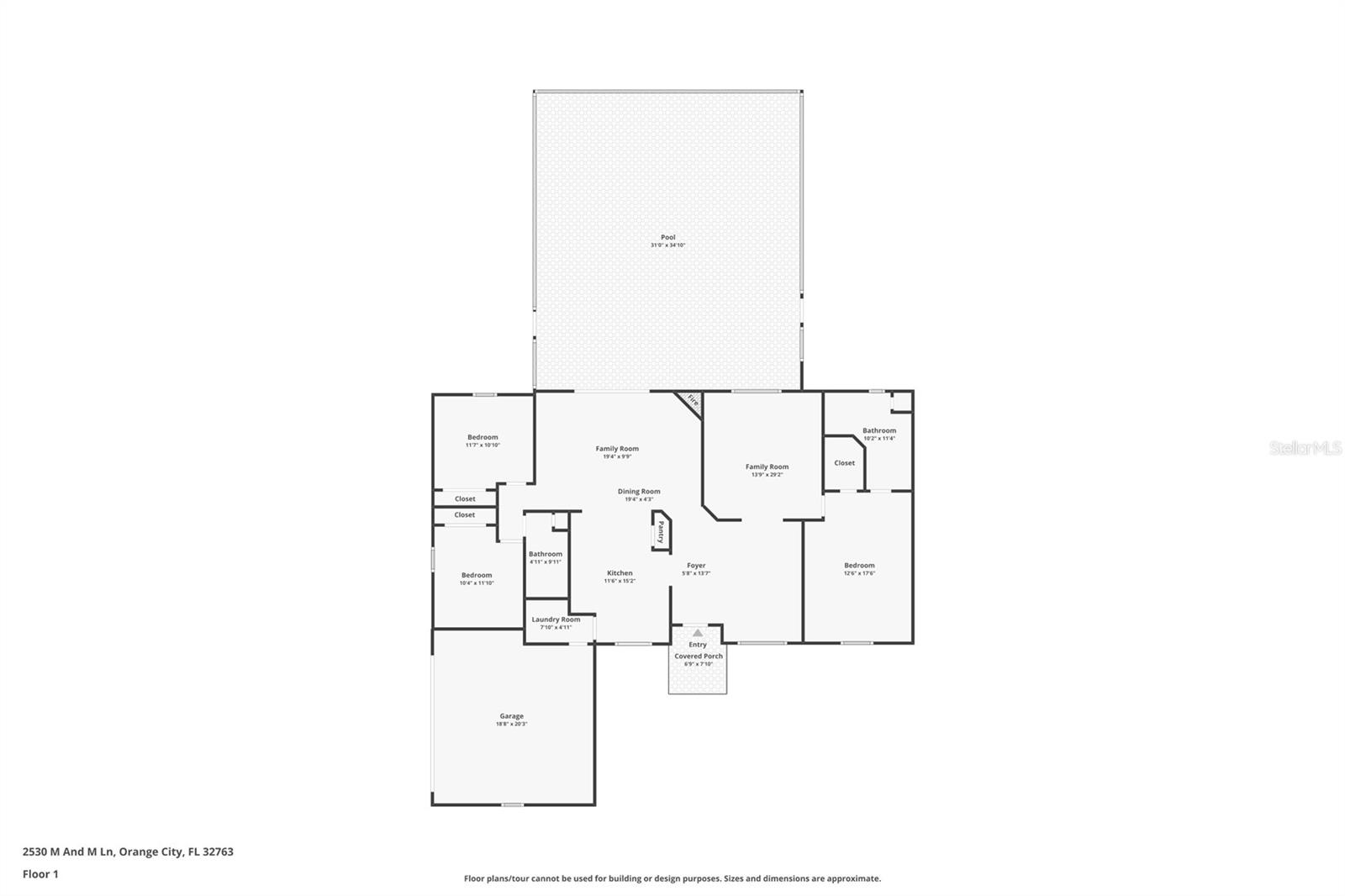 2530 M AND M LN, ORANGE CITY, FL, 32763