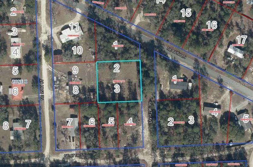 Lot 2&3 NE 95TH AVE, BRONSON, FL, 32621