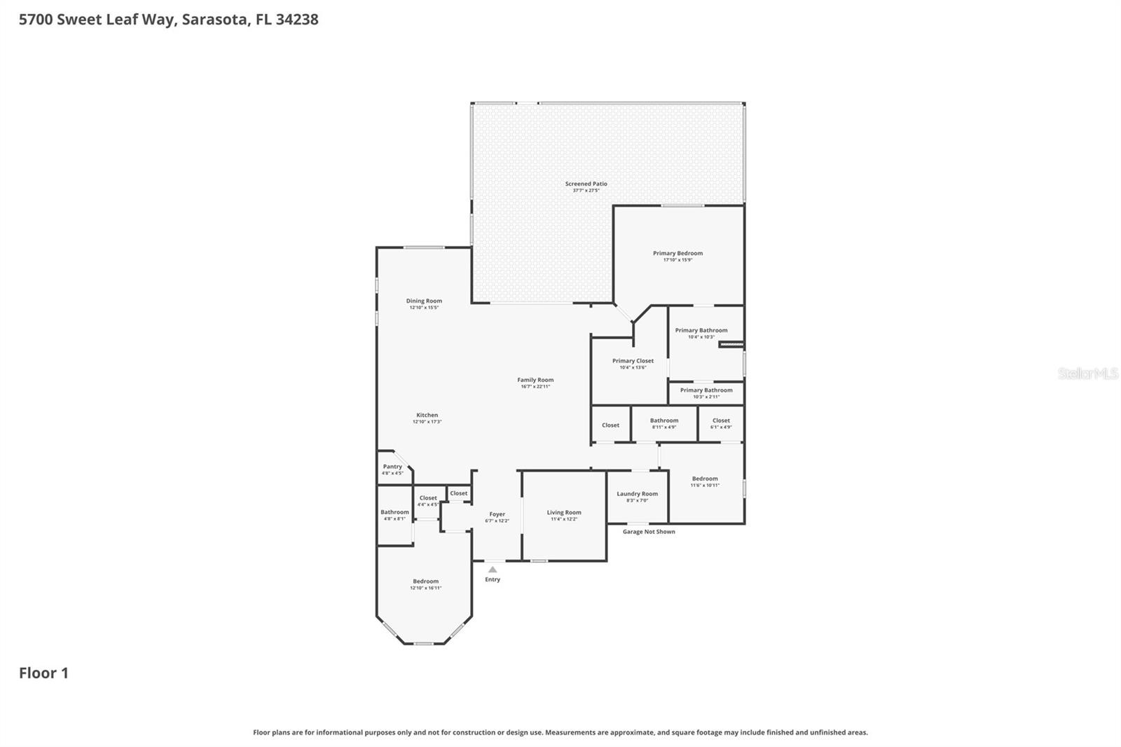 5700 SWEET LEAF WAY, SARASOTA, FL, 34238