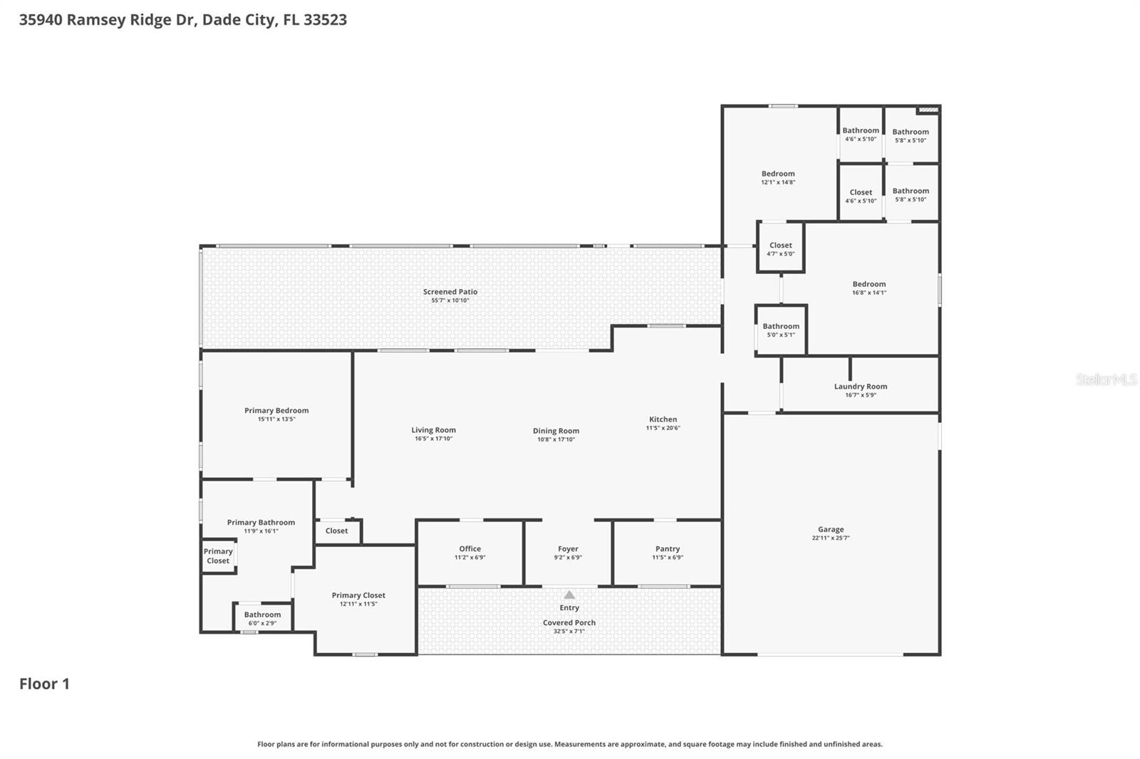35940 RAMSEY RIDGE DR, DADE CITY, FL, 33523