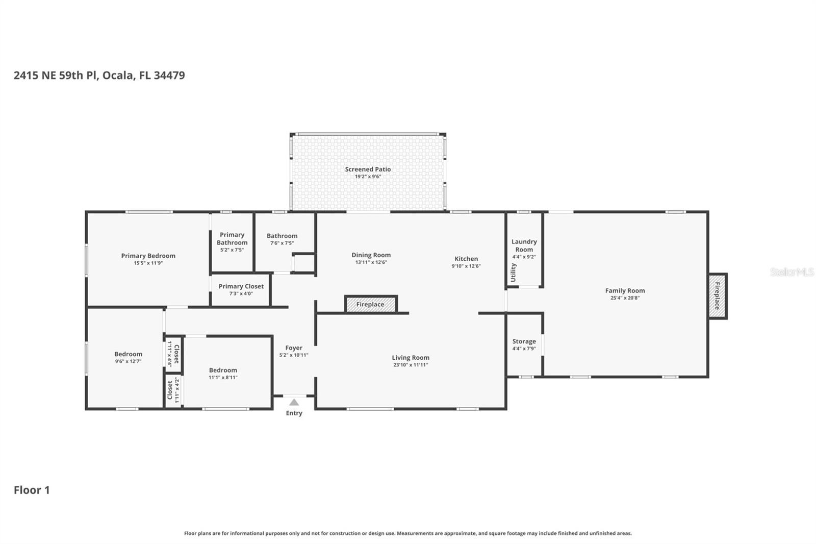 2415 NE 59TH PL, OCALA, FL, 34479