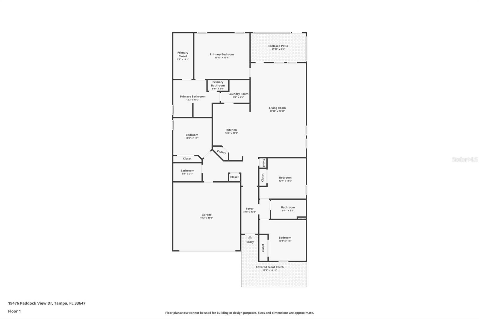 19476 PADDOCK VIEW DR, TAMPA, FL, 33647
