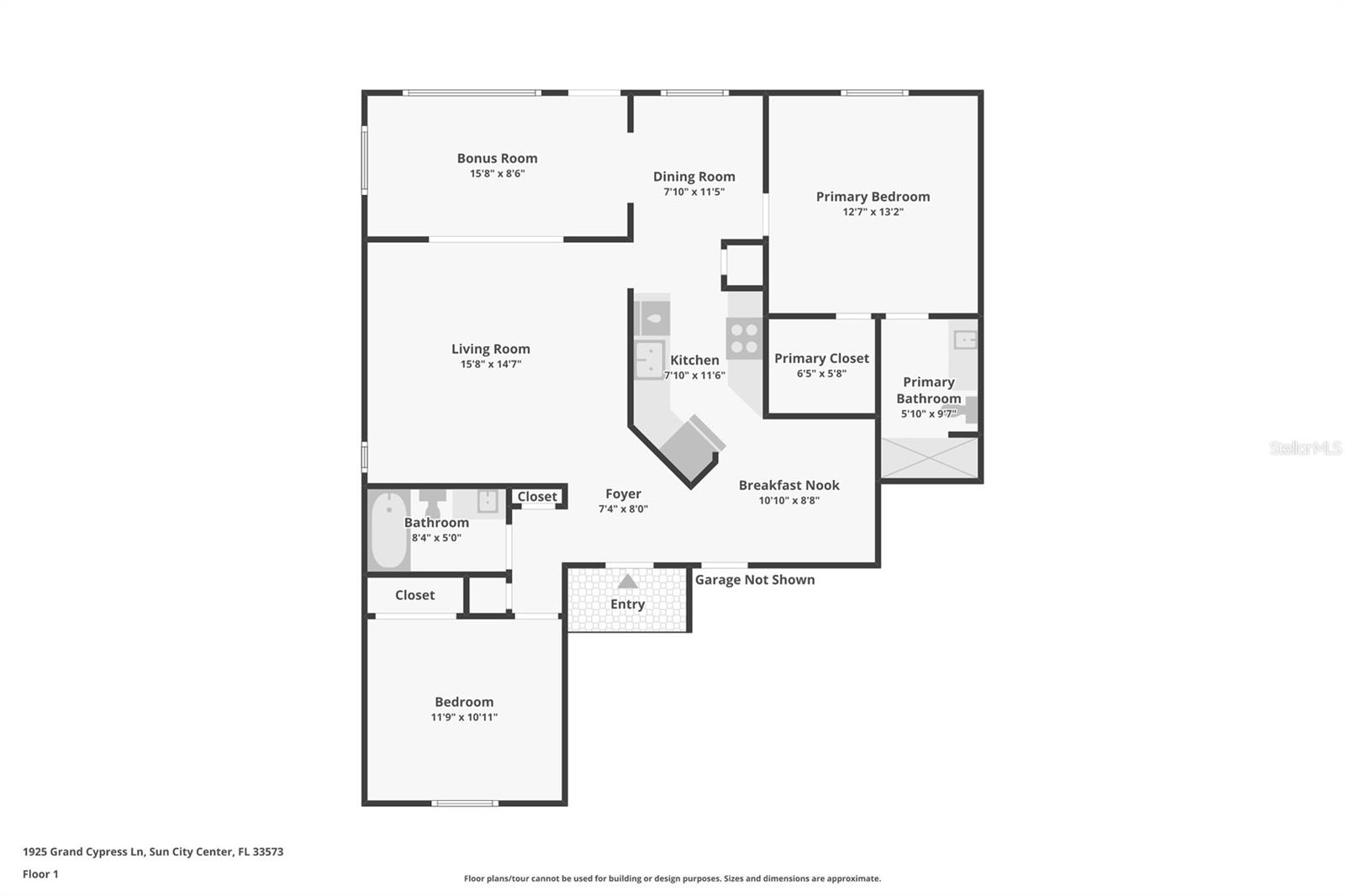 1925 GRAND CYPRESS LN, SUN CITY CENTER, FL, 33573