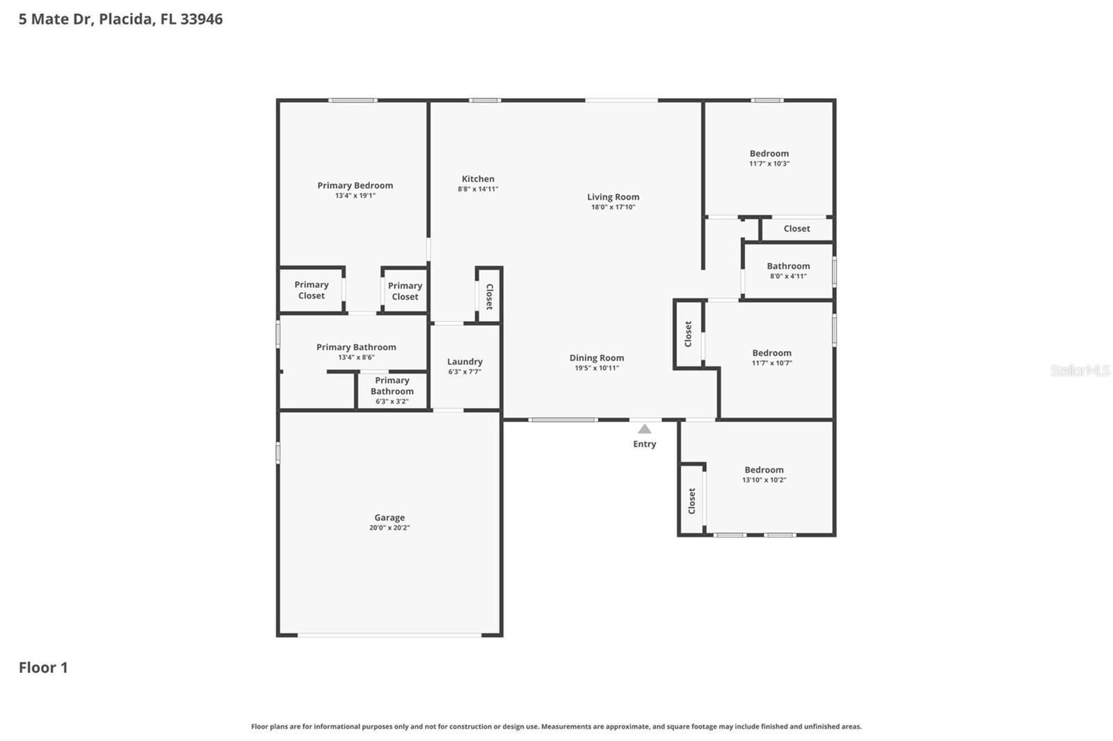 5 MATE DR, PLACIDA, FL, 33946