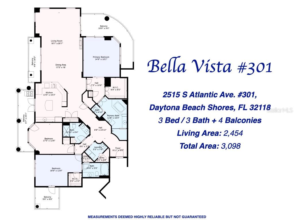 2515 S ATLANTIC AVE #301, DAYTONA BEACH, FL, 32118