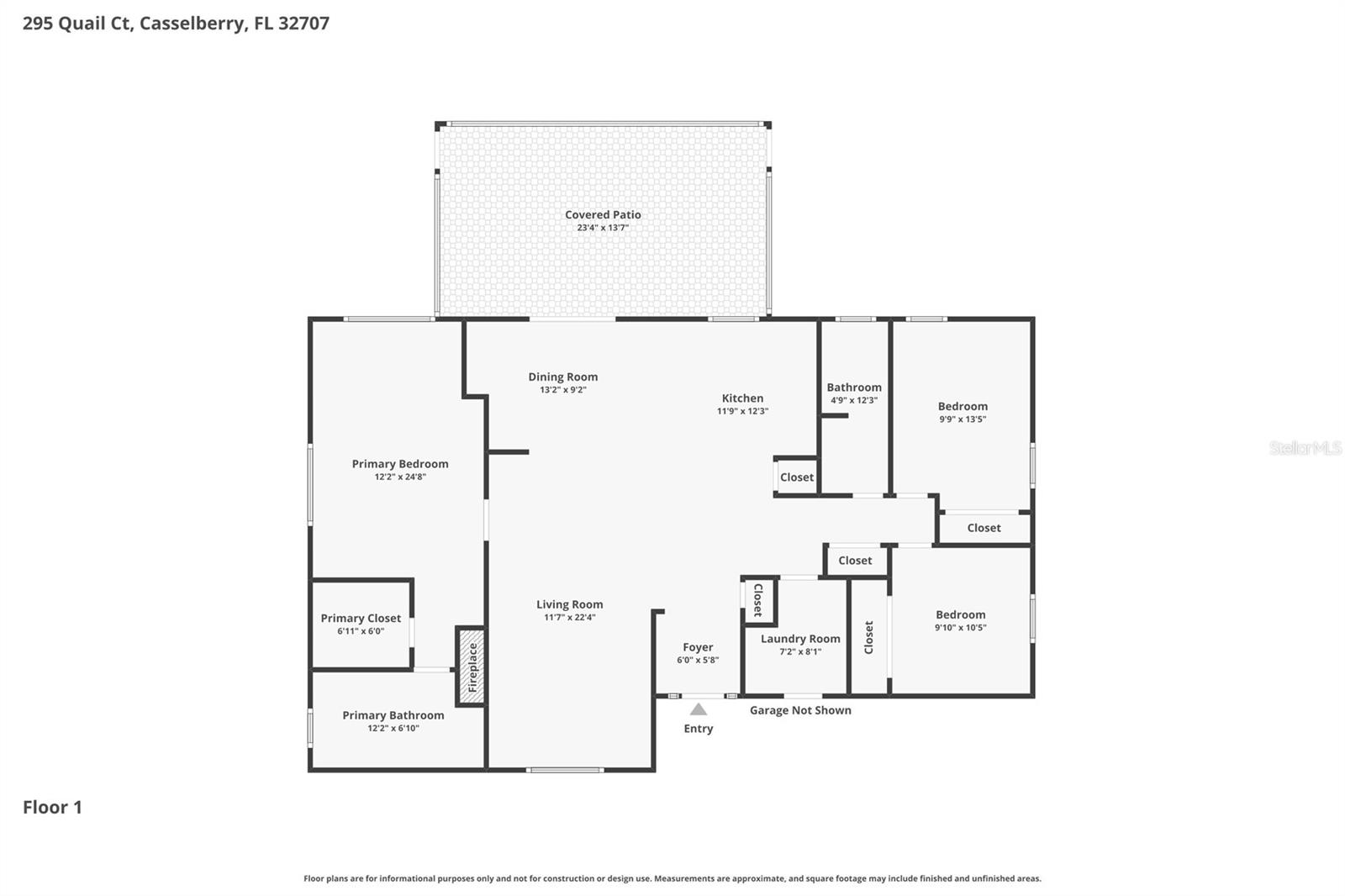 295 QUAIL CT, CASSELBERRY, FL, 32707