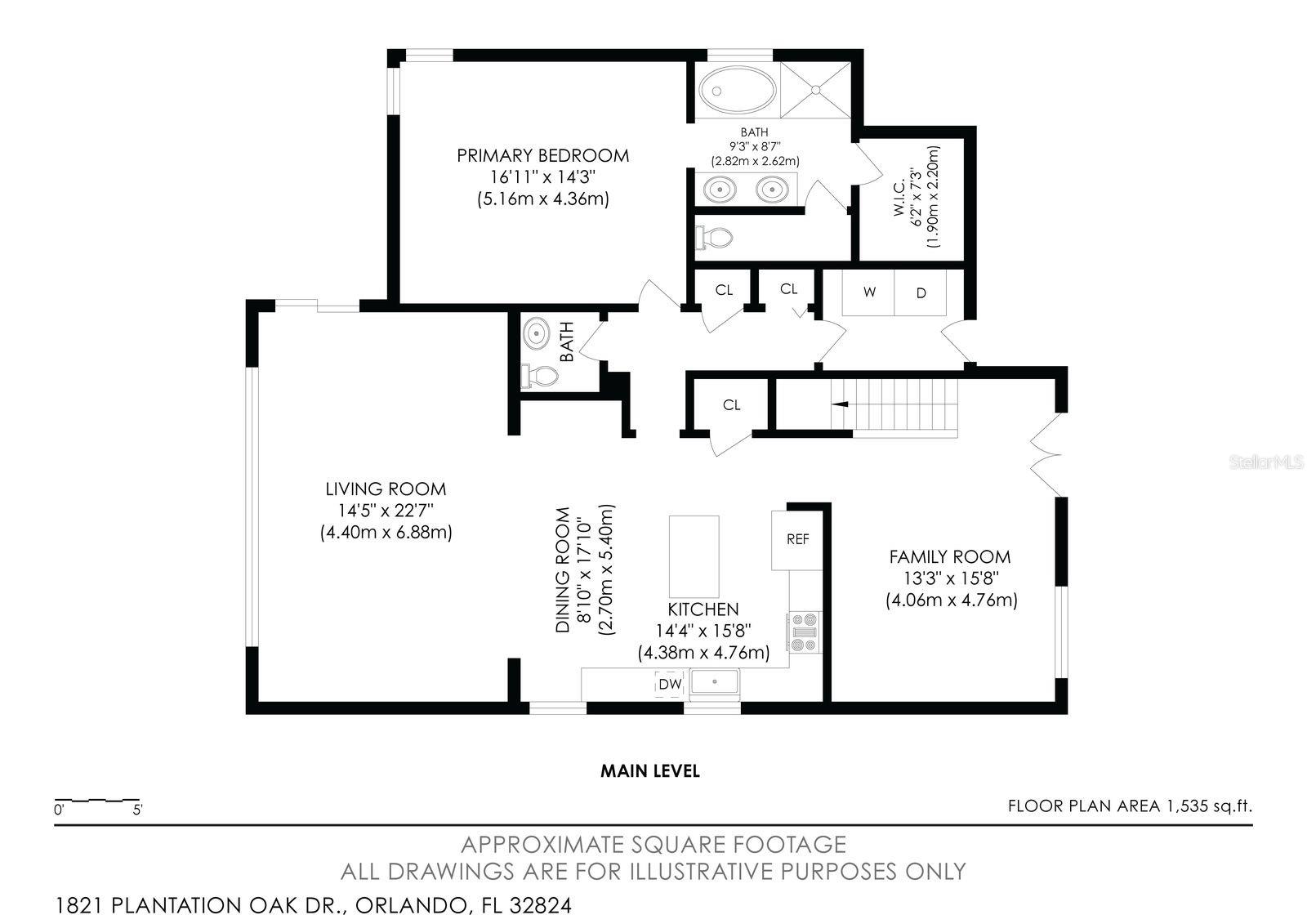 1821 PLANTATION OAK DR, ORLANDO, FL, 32824