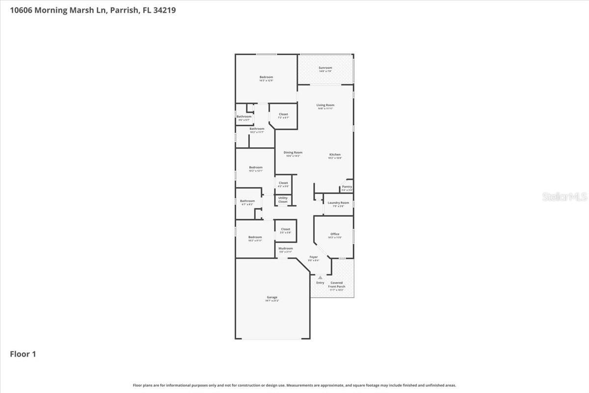 10606 MORNING MARSH LN, PARRISH, FL, 34219