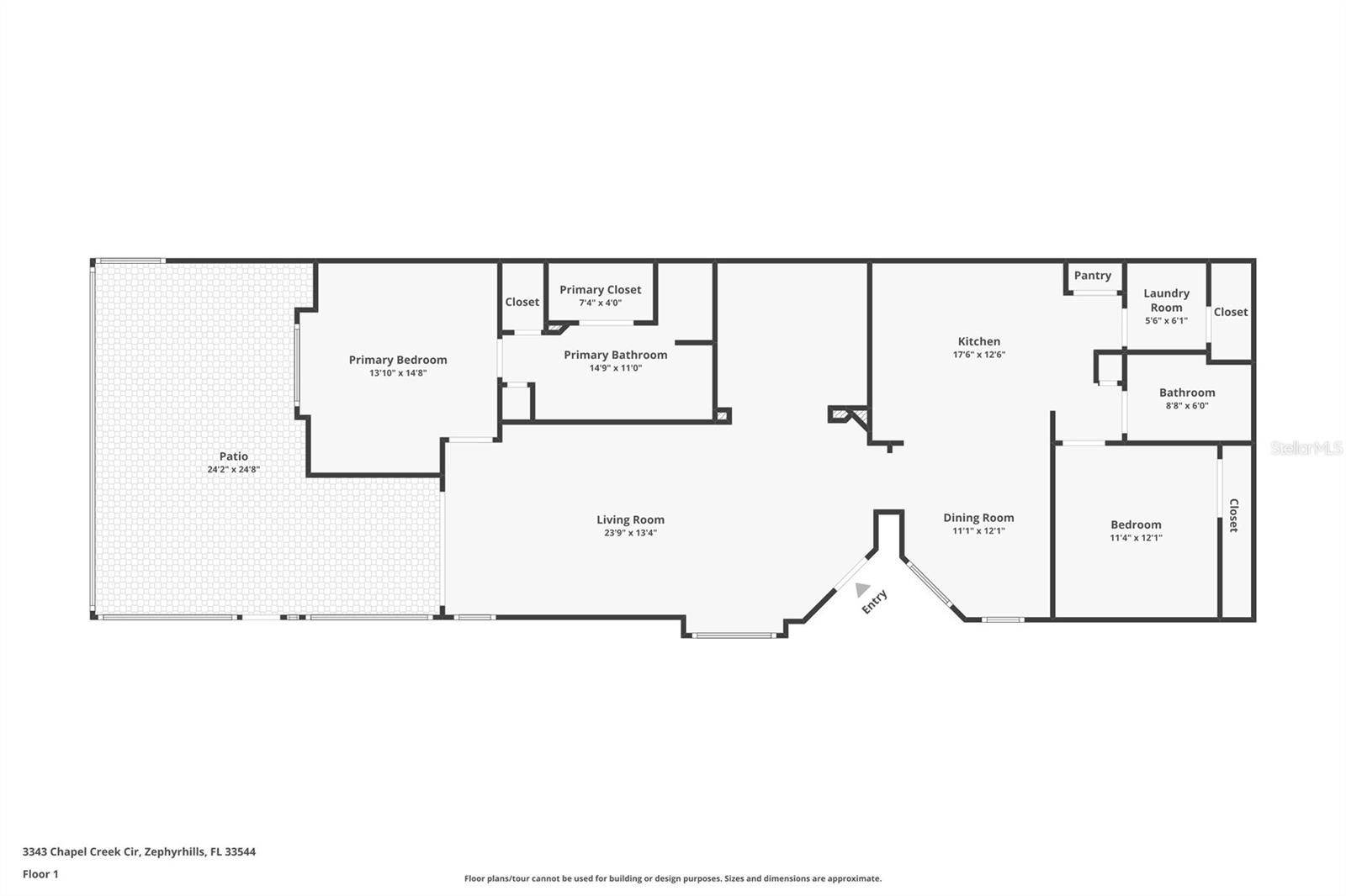 3343 CHAPEL CREEK CIR, WESLEY CHAPEL, FL, 33544