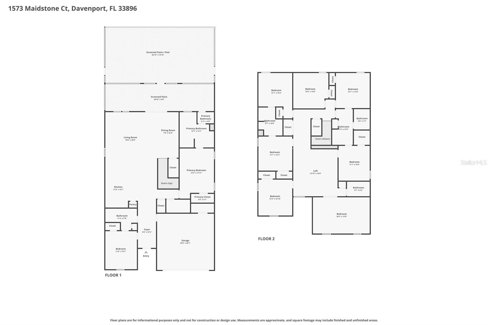 1573 MAIDSTONE CT, DAVENPORT, FL, 33896