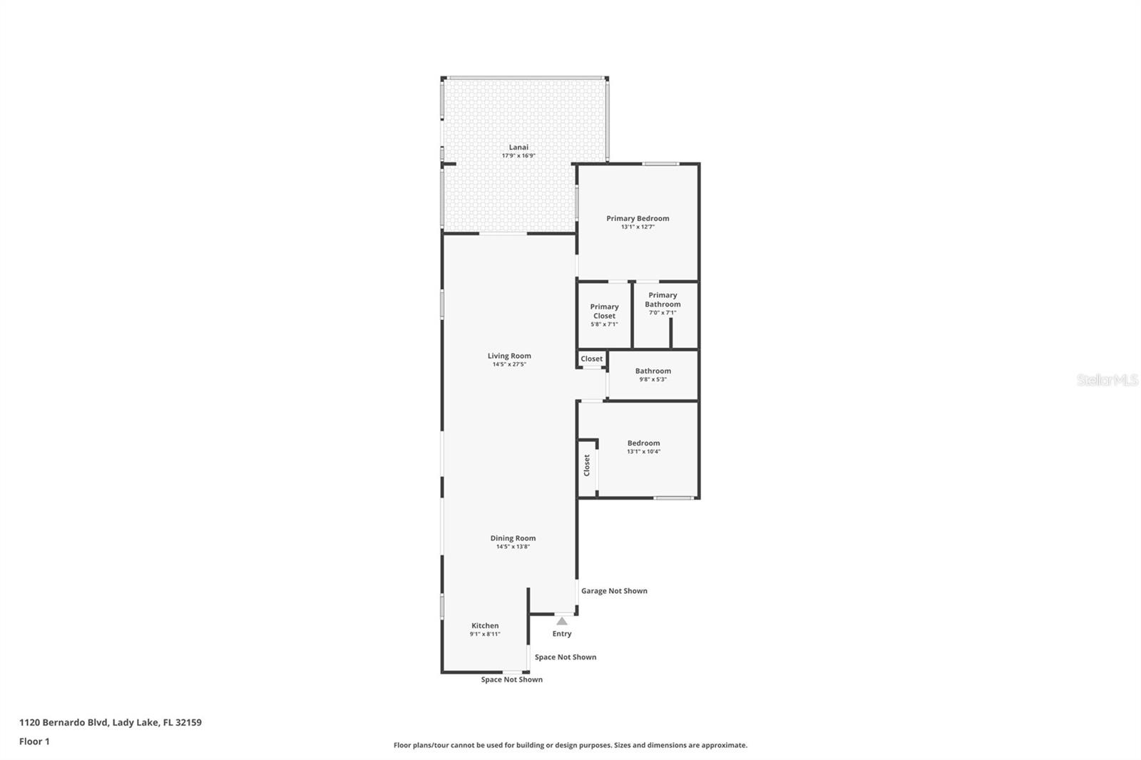 1120 BERNARDO BLVD, THE VILLAGES, FL, 32159