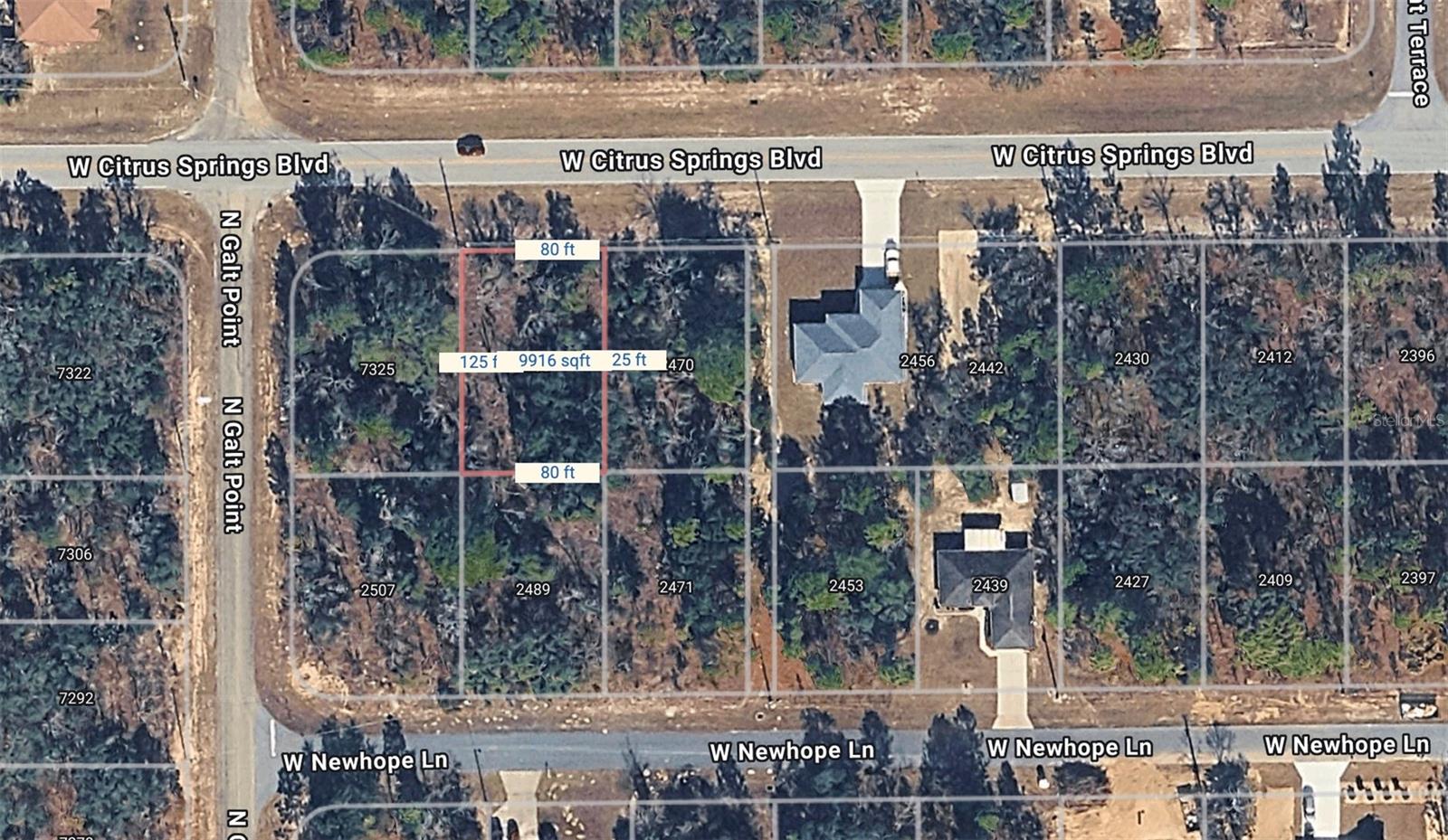 2488 W CITRUS SPRINGS BLVD, CITRUS SPRINGS, FL, 34434
