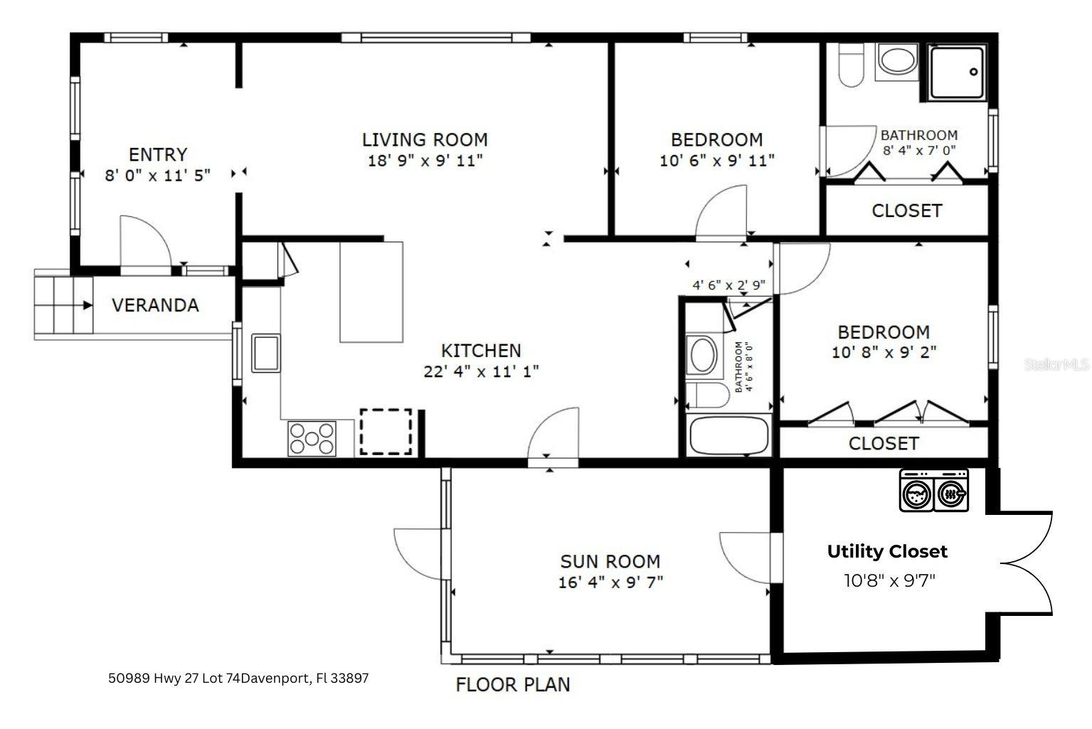 50989 HIGHWAY 27 #74, DAVENPORT, FL, 33897