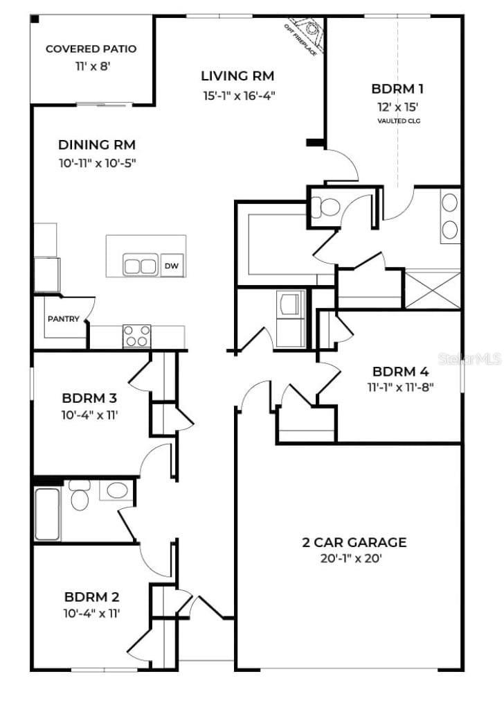 1583 BARBERRY DR, KISSIMMEE, FL, 34744