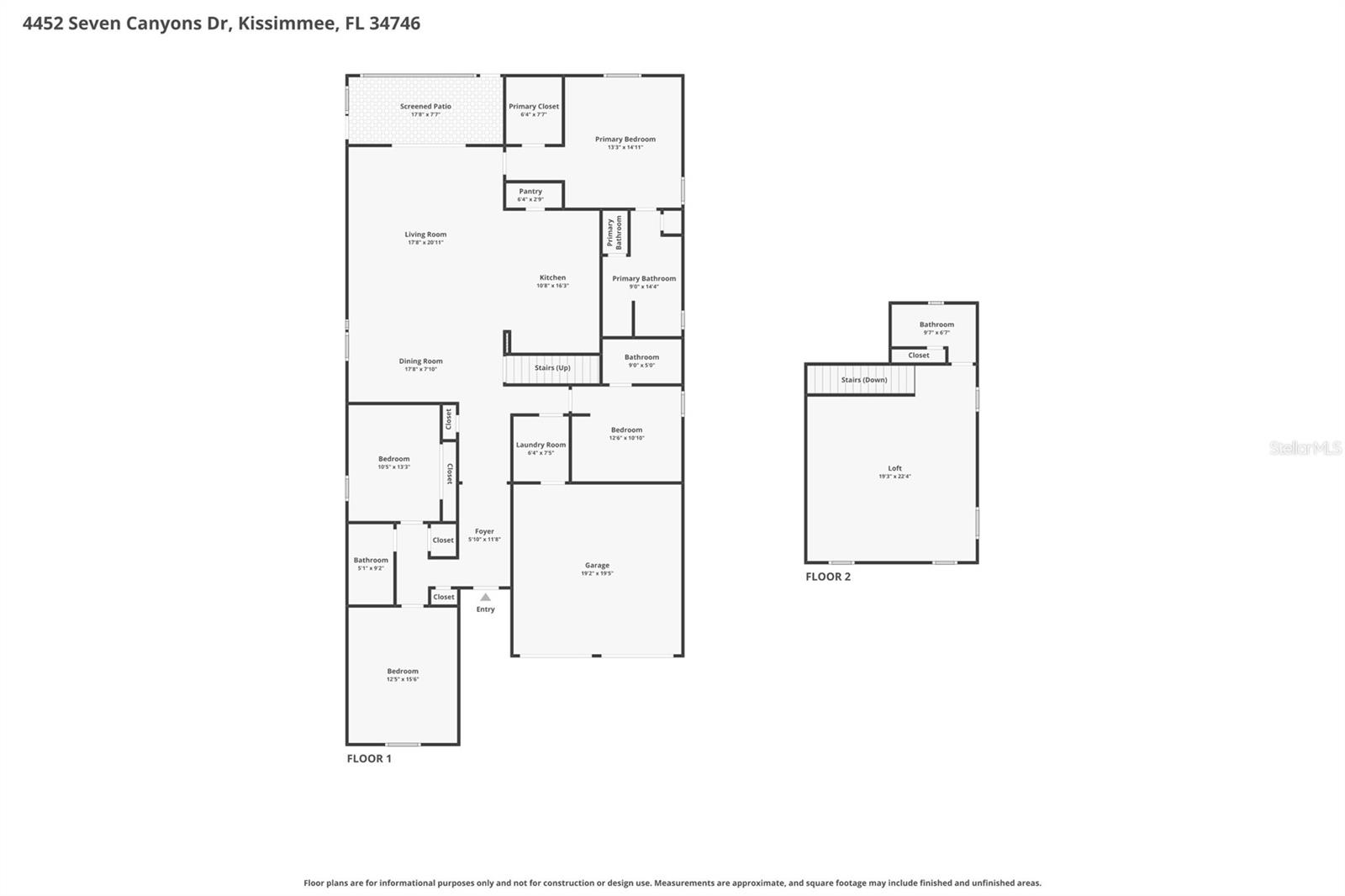 4452 SEVEN CANYONS DR, KISSIMMEE, FL, 34746