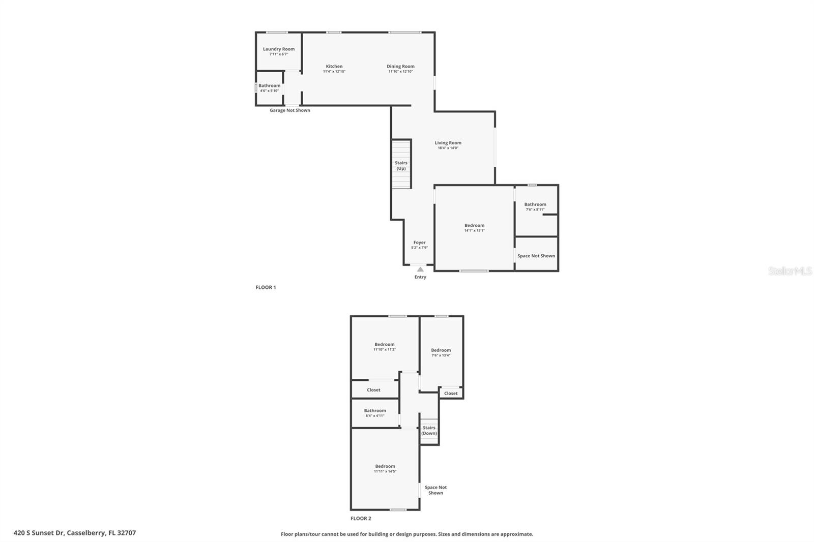 420 S SUNSET DR, CASSELBERRY, FL, 32707