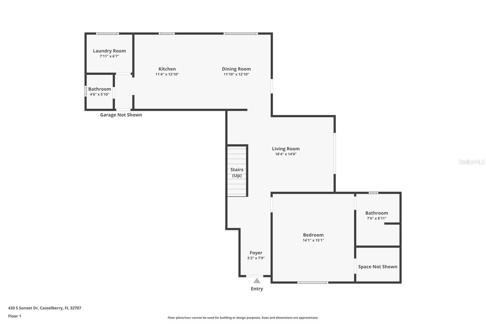 420 S SUNSET DR, CASSELBERRY, FL, 32707