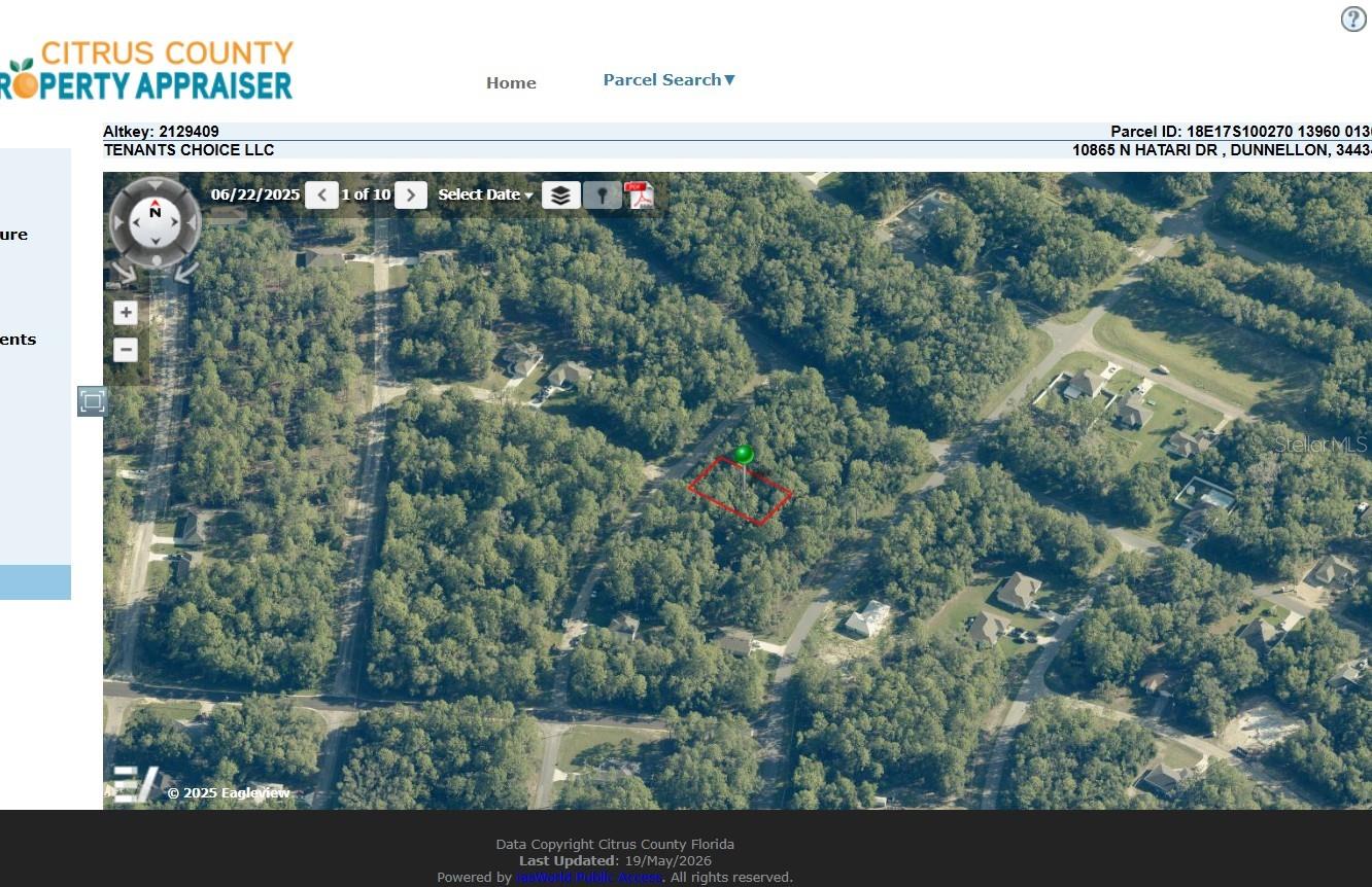 10865 N HATARI DR, CITRUS SPRINGS, FL, 34434