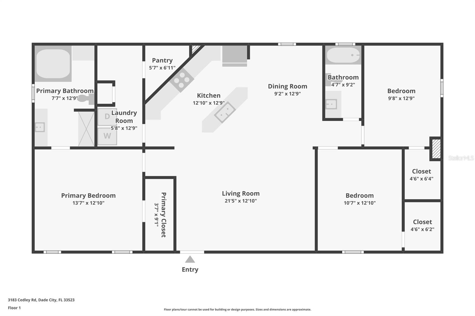 3183 CEDLEY RD, DADE CITY, FL, 33523