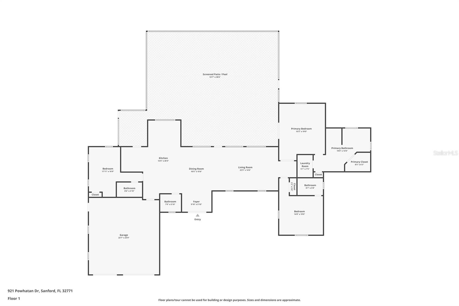 921 POWHATAN DR, SANFORD, FL, 32771