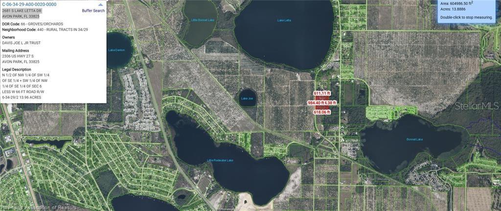 2681 S LAKE LETTA DR, AVON PARK, FL, 33825