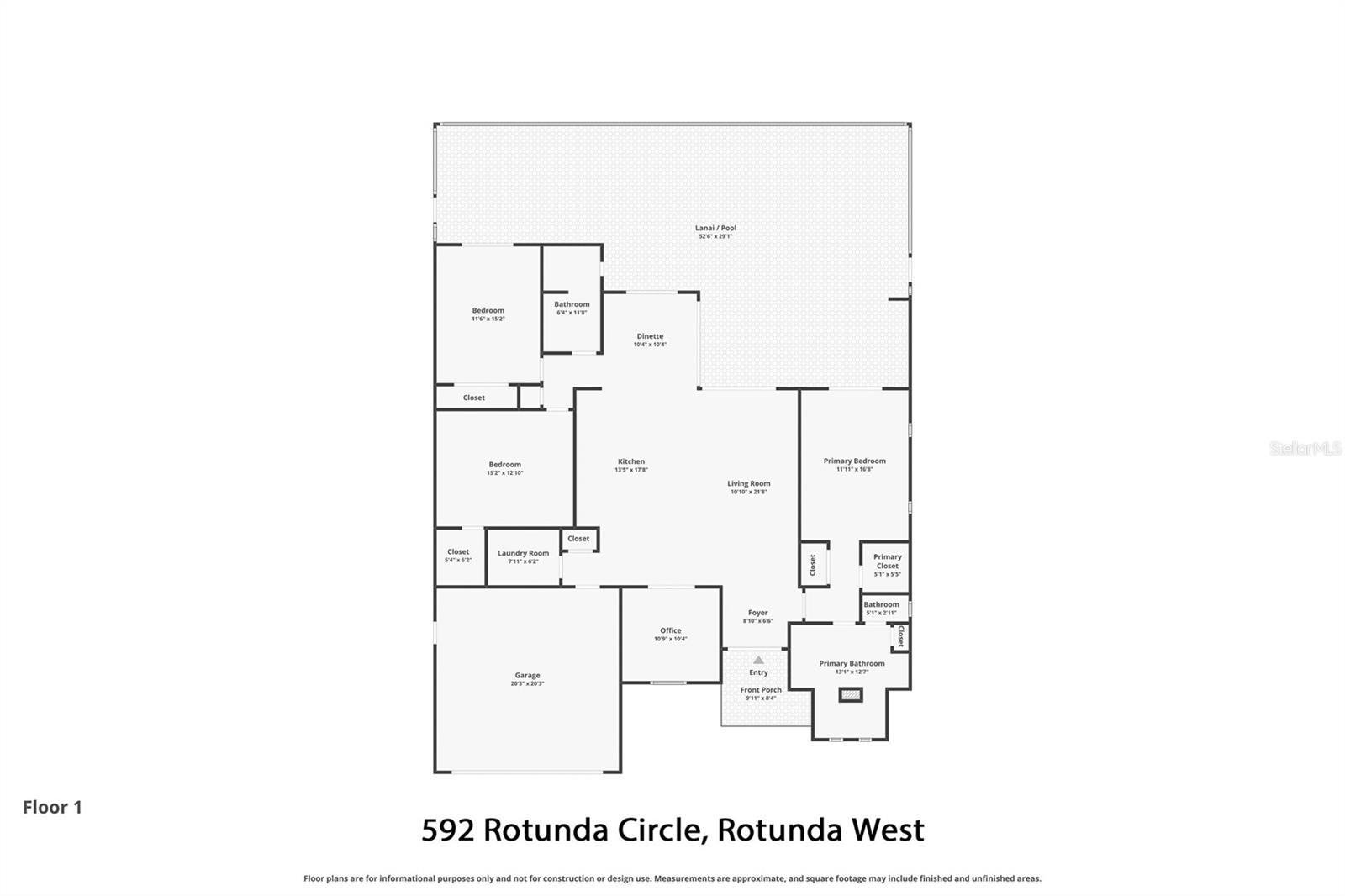 592 ROTONDA CIR, ROTONDA WEST, FL, 33947
