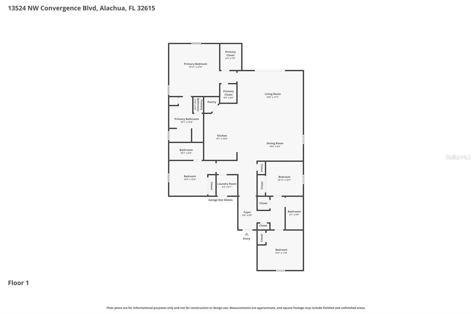 13524 NW CONVERGENCE BLVD, ALACHUA, FL, 32615